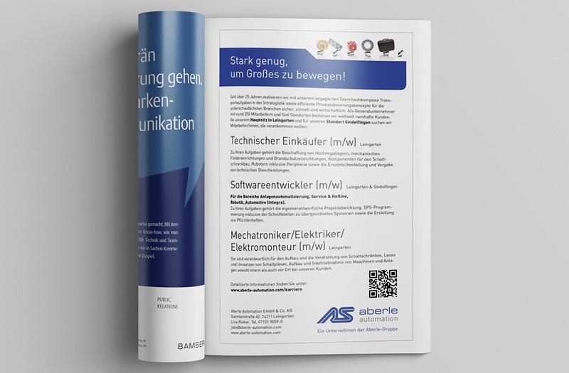 Aberle automation Anzeige