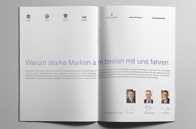 FCA Bank Imagebroschuere